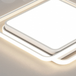 Потолочный светильник Xiaomi Huayi Wushuang Series Ultra thin Ceiling Lamp Square 58W White