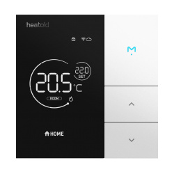 Умный термостат для водяной системы отопления Xiaomi Heatcold Smart Thermostat Water Heating NTC Sensor White (TH1230W) 