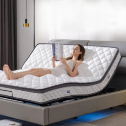 Умная двуспальная кровать с матрасом и функцией массажа Xiaomi Zhizaiju Professional Intelligent Massage Electric Bed Pro Max 1 8 m Gray (DAQ02010044)