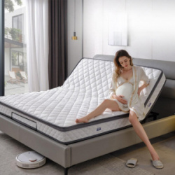 Умная двуспальная кровать с матрасом и функцией массажа Xiaomi Zhizaiju Professional Intelligent Massage Electric Bed Pro Max 1 8 m Gray (DAQ02010044)