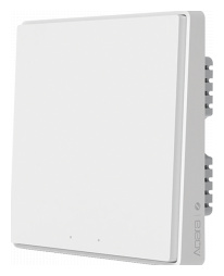 Умный выключатель Xiaomi Aqara Smart Wall Switch D1 (Одинарный с нулевой линией) White (QBKG23LM) 
