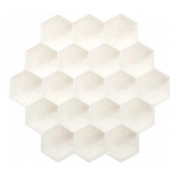 Силиконовая форма для льда Jordan Judy Ice Mold Honeycomb Beige 19 ячеек (CD033) Jordan&Judy 