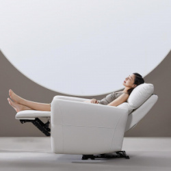 Умное кресло реклайнер с функцией массажа Xiaomi 8H Cozy Smart Massage Electric Sofa Jingyi Single Beige (B6)