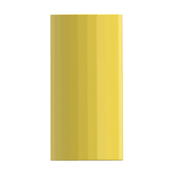 Прямая ваза с глазурью Xiaomi Bright Glazed Corrugated Straight Vase Yellow Small (HF JHZHPX01) Geometry 