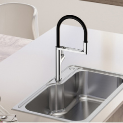 Индукционный поворотный смеситель кухонный Xiaomi Diiib Rotatable Kitchen Faucet Metal (DXCF001)