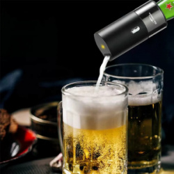 Портативный мини барботер для бутылки Xiaomi Star Compass Portable Bottled Beer Foam Machine
