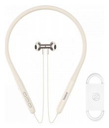 Беспроводные наушники Xiaomi Baseus Bowie Bluetooth Neck mounted Earphones P1 White (P12023) 
