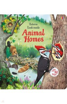 Animal Homes Usborne 9781474942928 From nests in treetops to dark underground