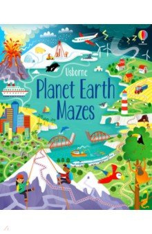 Planet Earth Mazes Usborne 9781474971607 Discover the wonders of life on