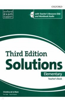 Solutions  Elementary Third Edition Teachers Book with Resource Disk Pack Oxford 9780194562010