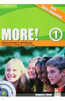 More  Level 1 Students Book with Cyber Homework A1 (+CD) Cambridge 9780521138277