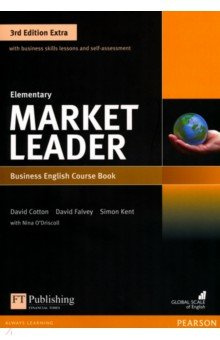 Market Leader  3rd Edition Extra Elementary Coursebook (+DVD) Pearson 9781292134758