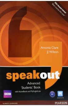 Speakout  Advanced Student’s Book with DVD ActiveBook and MyEnglishLab Pearson 9781408276051