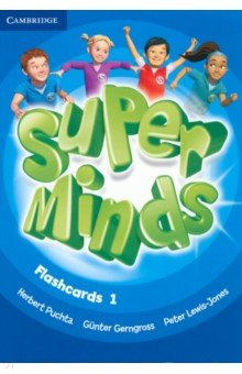 Super Minds  Level 1 Flashcards pack of 103 Cambridge 9780521220262