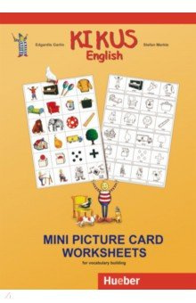 Kikus English  Mini Picture Card Worksheets for vocabulary building as a foreign language Hueber Verlag 9783195614313