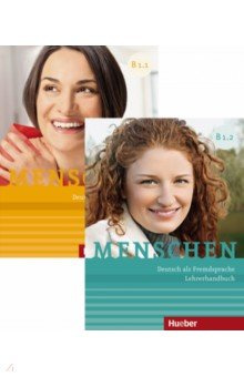 Menschen  B1 Paket Lehrerhandbuch 1 und 2 Hueber Verlag 9783191219031