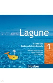 Lagune 1  3 Audio CDs Deutsch als Fremdsprache Hueber Verlag 9783190216246