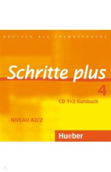 Schritte plus 4  2 Audio CDs zum Kursbuch Deutsch als Fremdsprache Hueber Verlag 9783190419142