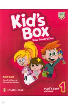 Kids Box New Generation  Level 1 Pupils Book with eBook Cambridge 9781108815574