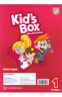 Kids Box New Generation  Level 1 Posters Cambridge 9781108815628
