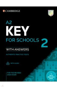 A2 Key for Schools 2 the Revised 2020  Students Book with Answers Audio Resource Bank Cambridge 9781009003599