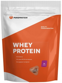 Сывороточный протеин  вкус «Шоколадный пломбир» 420 г Pure Protein PureProtein В