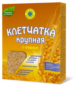 Клетчатка пшеничная крупная с аиром  150 гр Компас Здоровья
