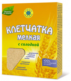 Клетчатка пшеничная мелкая с солодкой  150 гр Компас Здоровья