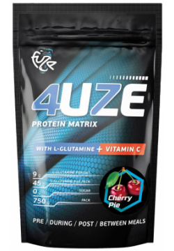 Протеин «Фьюз 47% + глютамин»  вкус «Вишневый пирог» 750 г Fuze М