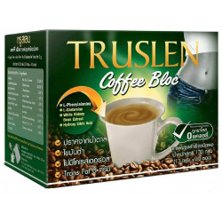 Напиток кофейный растворимый Plus Green Coffee Bean  10 саше по 16 г TRUSLEN