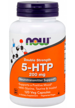 5 НТР (L гидрокситриптофан)  200 мг 120 капсул NOW