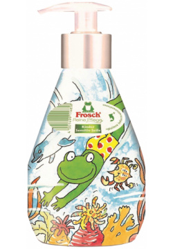 Детское ухаживающее жидкое мыло для рук  300 мл Frosch Однако при этом у детей