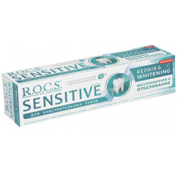Зубная паста Sensitive Восстановление и Отбеливание  94 г R O C S