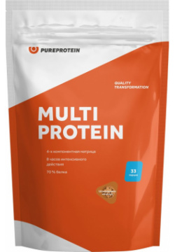Мультикомпонентный протеин  вкус «Шоколадное печенье» 1 кг PureProtein Ключевым
