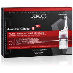 Dercos Aminexil Intensive 5 Средство против выпадения волос для мужчин  21 ампула VICHY