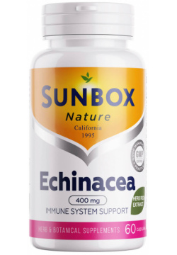 Эхинацея (Echinacea)  капсулы 60 шт Sunbox Nature