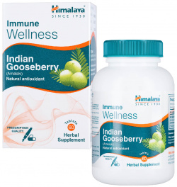 Indian Gooseberry (эмблика) для иммунитета  антиоксидант 60 таблеток HIMALAYA