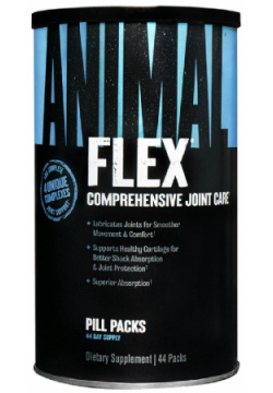 Комплекс для суставов и связок спорта Animal Flex  44 пакета Universal Nutrition К