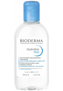 Hydrabio Мицеллярная вода для обезвоженной кожи  250 мл Bioderma