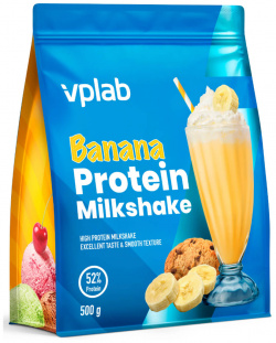 Протеиновый молочный коктейль со вкусом банана  500 г VPLab Nutrition