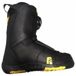 Ботинок для сноуборда Nidecker Ansr Rental Coiler LL Black Yellow  год 2022 размер 38