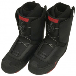 Ботинок для сноуборда Nidecker Ansr Rental Coiler LL Black Red  год 2022 размер 45