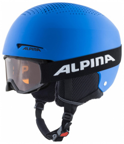 Шлем Alpina Zupo Set (+ маска Piney) Blue  год 2022 размер 51 55см