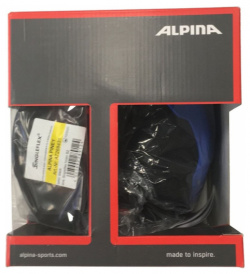 Шлем Alpina Zupo Set (+ маска Piney) Blue  год 2022 размер 51 55см
