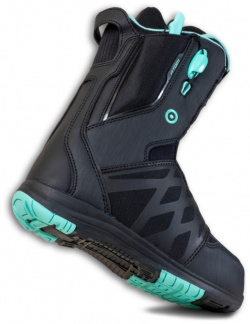 Ботинок для сноуборда Atom Freemind Black/Aquamarine  год 2023 размер 37 5