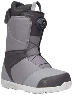 Ботинок для сноуборда Nidecker Sierra Gray  год 2024 размер 44 5 являются