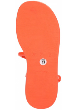 Оранжевые сандалии из экокожи Respect