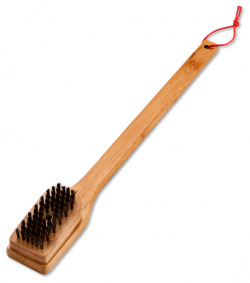 Щетка для гриля с бамбуковой ручкой 45 см Weber 