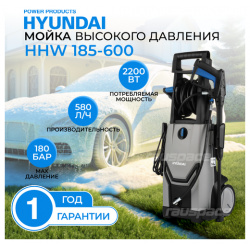 Мойка высокого давления Hyundai HHW 185 600 