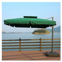 Зонт для кафе Афина AFM 300SQ Green Afina 